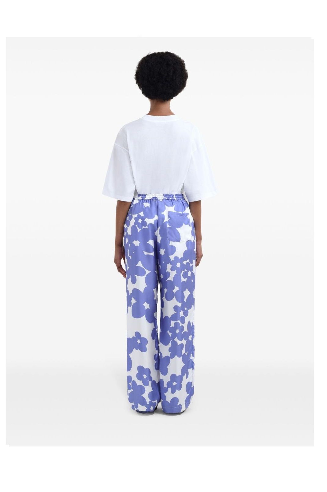 パンツ MARNI SS25 TROUSERS (PAMA0557A0 UTC516 CYW01) Marni gingham-patterned Trousers | Black | FARFETCH